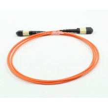 MPO MTP 50/125 12 Cores 3.0mm Fiber Optic Cable Patchcord